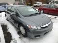 Polished Metal Metallic - Civic Hybrid Sedan Photo No. 1