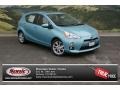 2012 Summer Rain Metallic Toyota Prius c Hybrid Four  photo #1