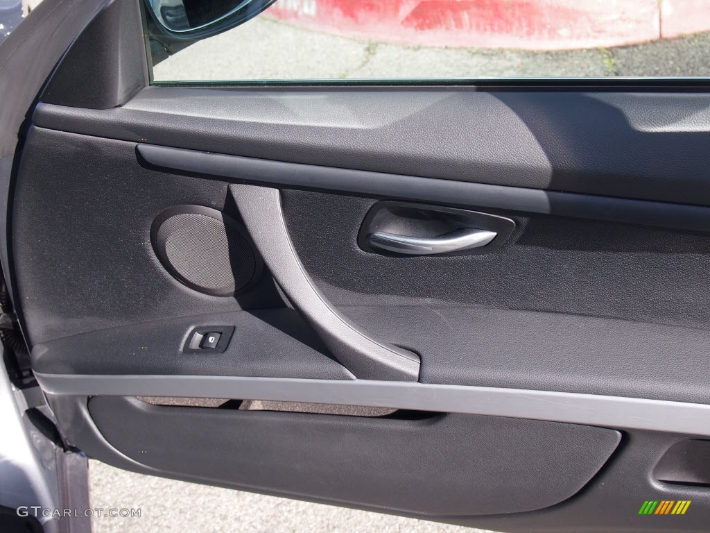 2010 3 Series 328i Coupe - Space Gray Metallic / Black photo #3