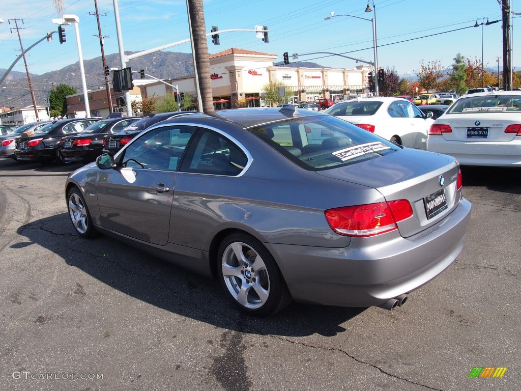 2010 3 Series 328i Coupe - Space Gray Metallic / Black photo #10