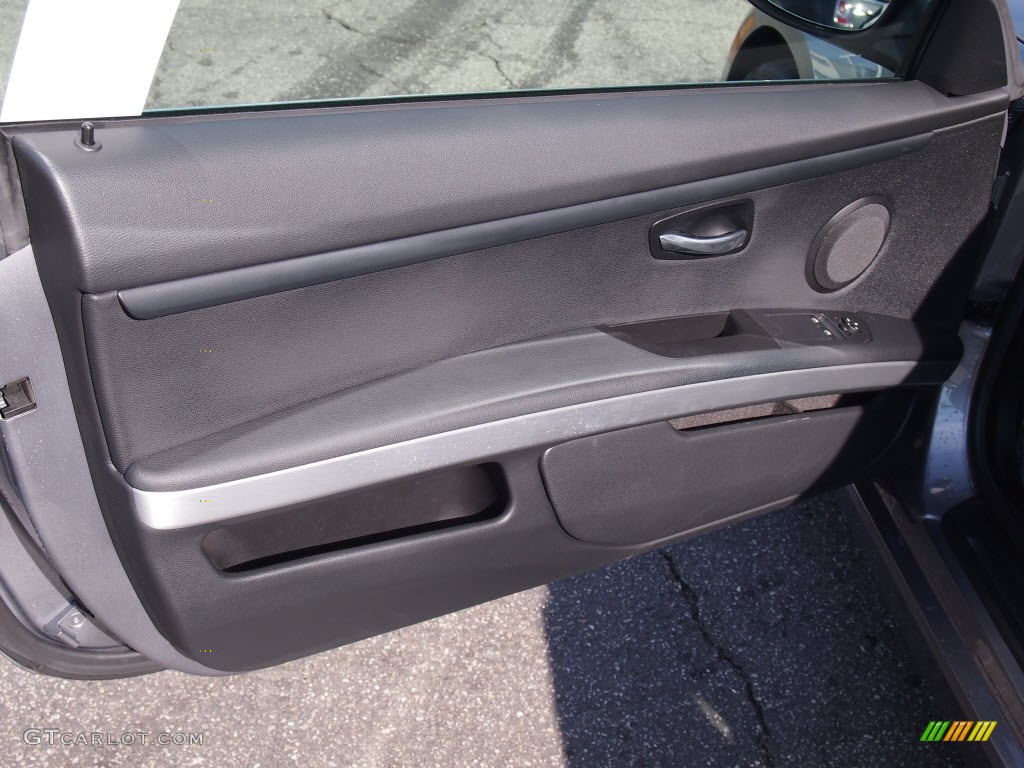2010 3 Series 328i Coupe - Space Gray Metallic / Black photo #15