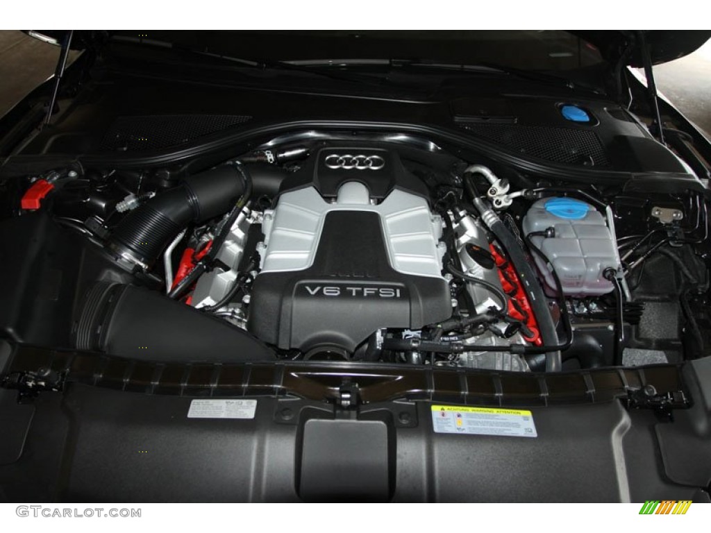2012 Audi A7 3.0T quattro Premium Plus 3.0 Liter TFSI Supercharged DOHC 24-Valve VVT V6 Engine Photo #75341056