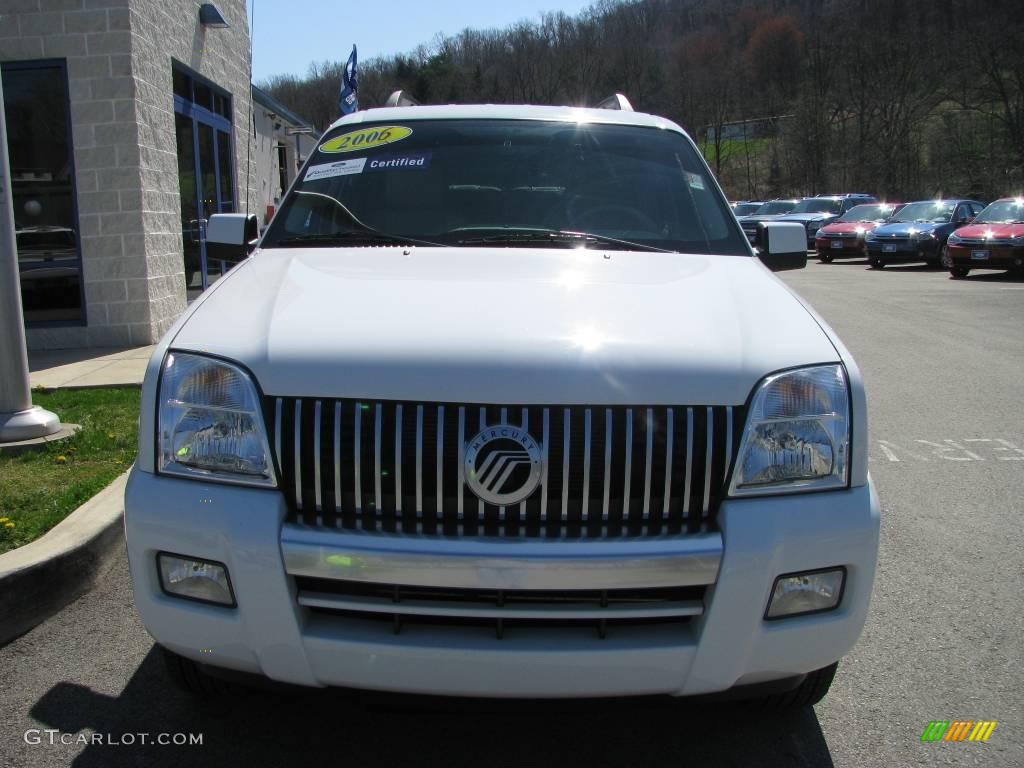 2006 Mountaineer Luxury AWD - Oxford White / Camel photo #3