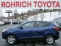 2010 Iris Blue Hyundai Tucson Limited  photo #1