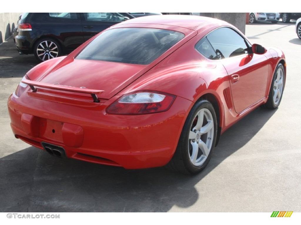 2007 Cayman S - Guards Red / Sand Beige photo #7