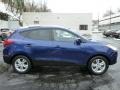 2010 Iris Blue Hyundai Tucson Limited  photo #13