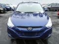 2010 Iris Blue Hyundai Tucson Limited  photo #14