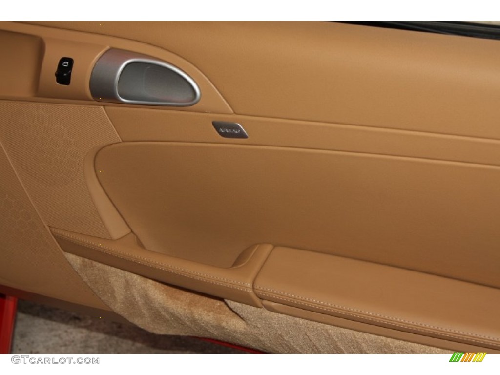 2007 Cayman S - Guards Red / Sand Beige photo #31