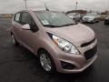 Techno Pink 2013 Chevrolet Spark LS Exterior