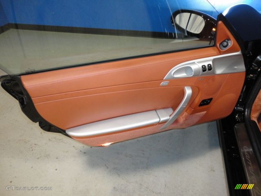 2006 Porsche 911 Carrera 4S Coupe Terracotta Door Panel Photo #75342343