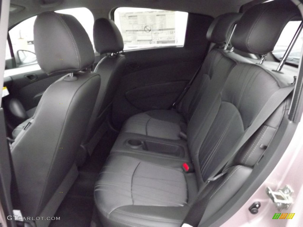 Silver/Silver Interior 2013 Chevrolet Spark LS Photo #75342439