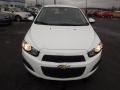 2013 Summit White Chevrolet Sonic LT Hatch  photo #2