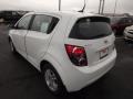 2013 Summit White Chevrolet Sonic LT Hatch  photo #7