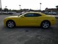 2012 Rally Yellow Chevrolet Camaro LT Coupe  photo #6