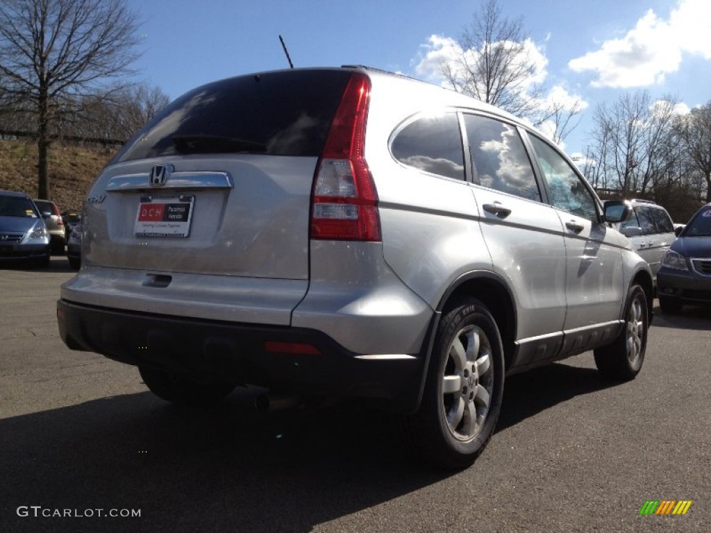 2009 CR-V EX-L 4WD - Alabaster Silver Metallic / Gray photo #9