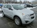 2013 Silver Ice Metallic Chevrolet Equinox LS  photo #6