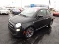 Nero (Black) 2012 Fiat 500 Sport Exterior