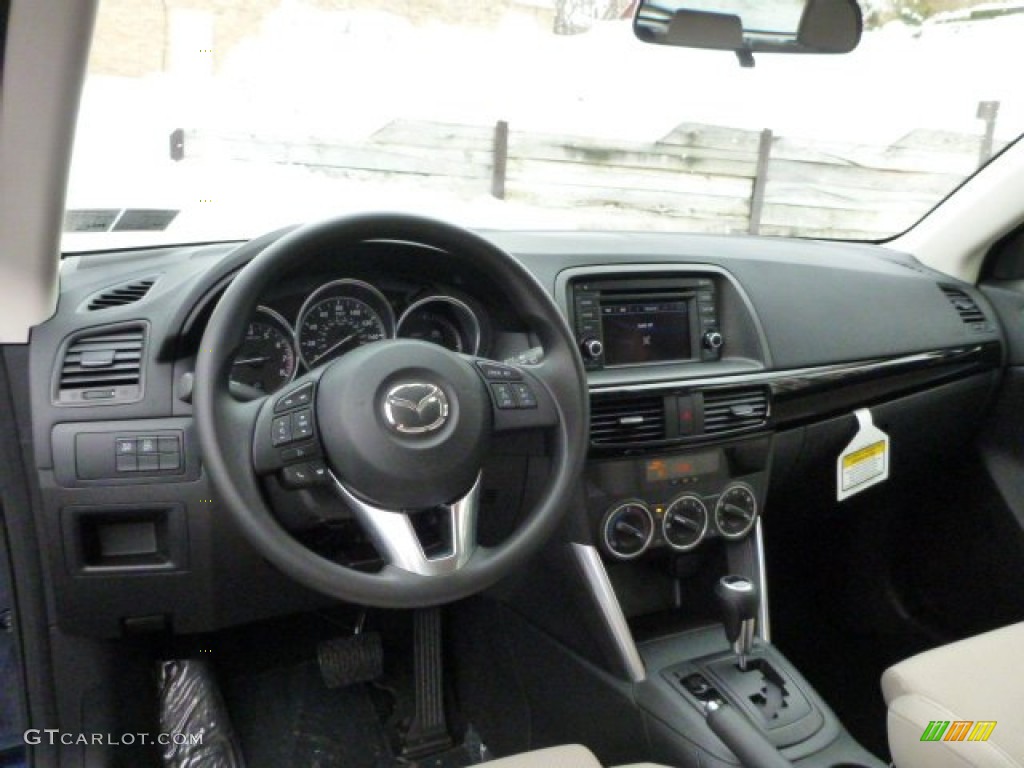 2013 Mazda CX-5 Sport AWD Sand Dashboard Photo #75345910