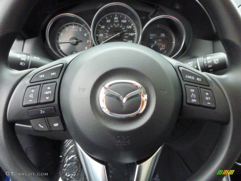 2013 Mazda CX-5 Sport AWD Sand Steering Wheel Photo #75345970
