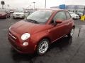 2012 Rame (Copper Orange) Fiat 500 c cabrio Pop  photo #1