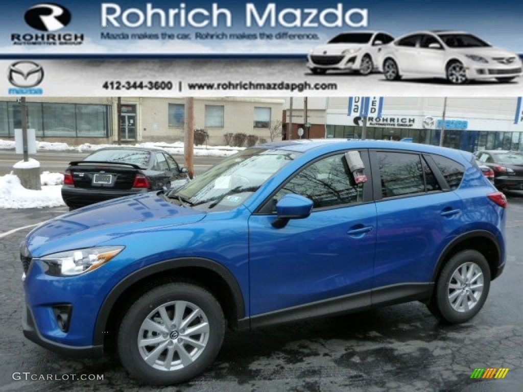 Sky Blue Mica Mazda CX-5