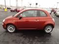 2012 Rame (Copper Orange) Fiat 500 c cabrio Pop  photo #8