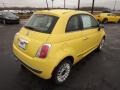 2012 Giallo (Yellow) Fiat 500 Lounge  photo #5