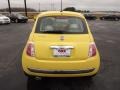 2012 Giallo (Yellow) Fiat 500 Lounge  photo #6