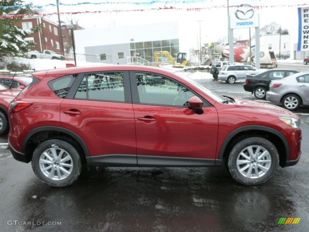 Zeal Red Mica 2013 Mazda CX-5 Sport AWD Exterior Photo #75346588