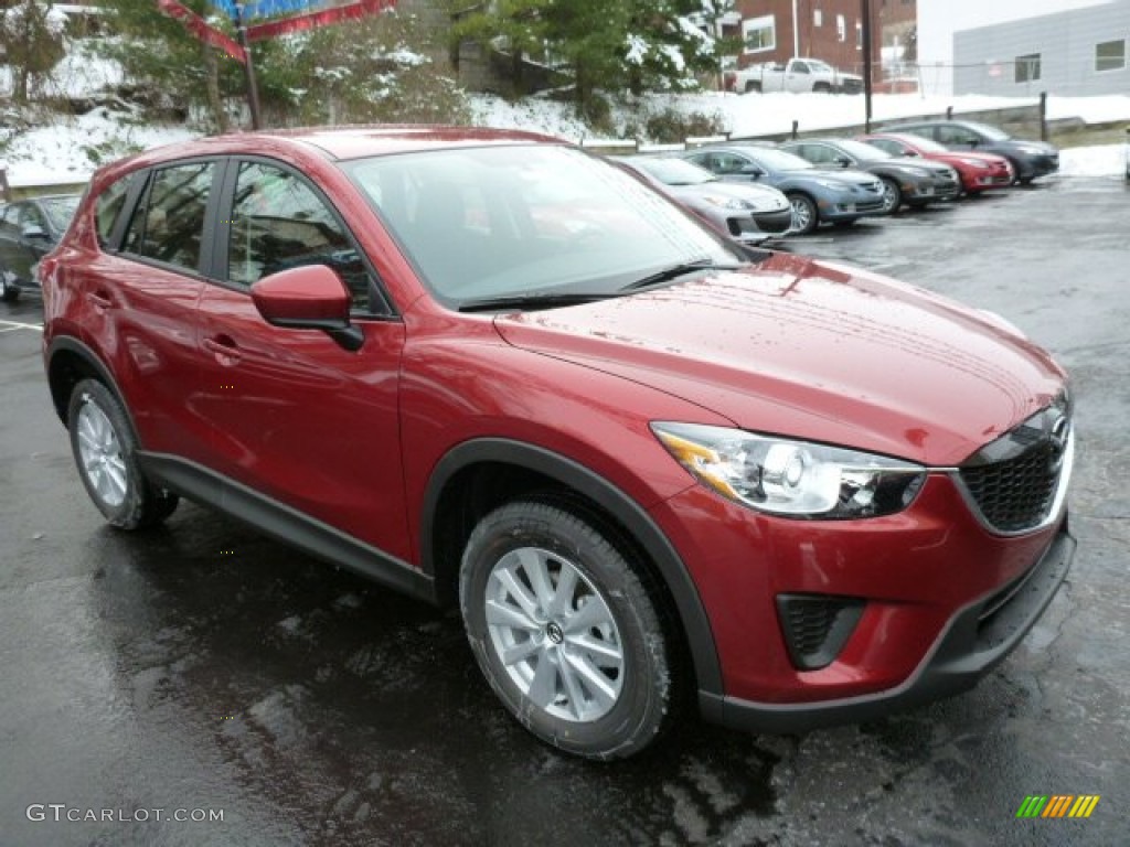 Zeal Red Mica 2013 Mazda CX-5 Sport AWD Exterior Photo #75346603