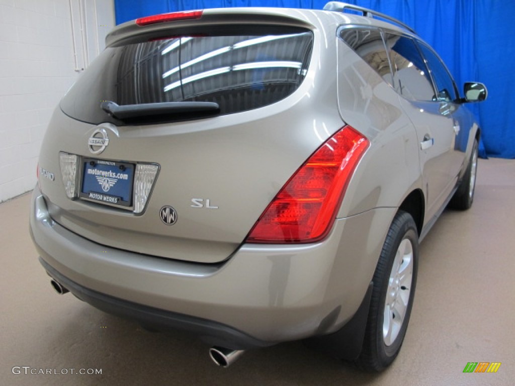 2004 Murano SL - Polished Pewter Metallic / Charcoal photo #7