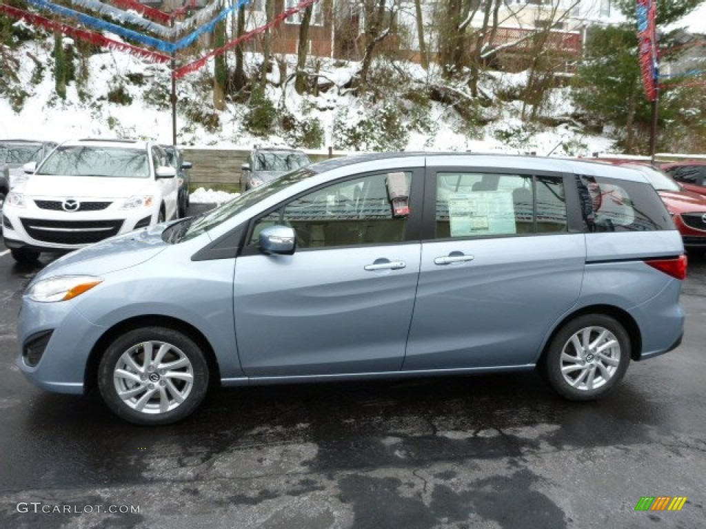 Clear Water Blue Mica 2013 Mazda MAZDA5 Sport Exterior Photo #75347077