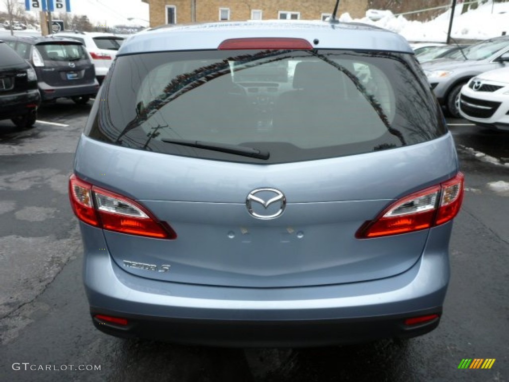 2013 MAZDA5 Sport - Clear Water Blue Mica / Black photo #4