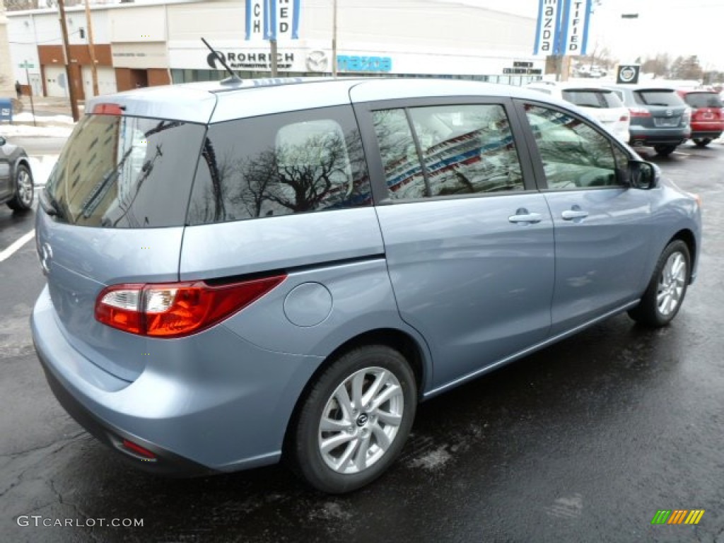 2013 MAZDA5 Sport - Clear Water Blue Mica / Black photo #5