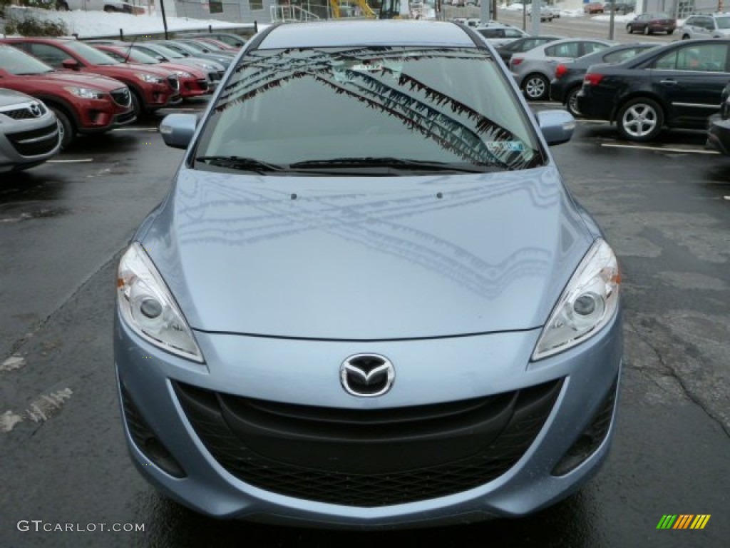 2013 MAZDA5 Sport - Clear Water Blue Mica / Black photo #10