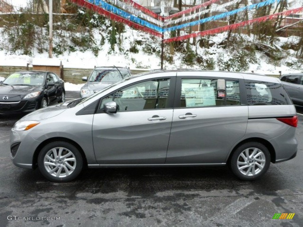 Liquid Silver Metallic 2013 Mazda MAZDA5 Sport Exterior Photo #75347307