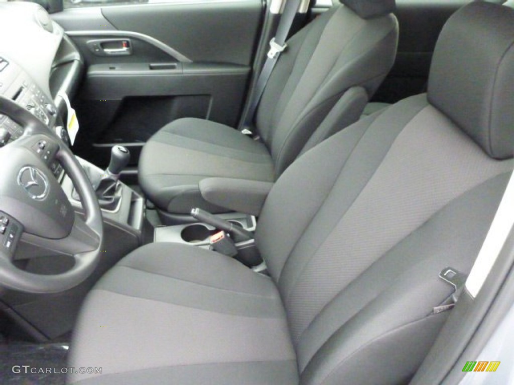Black Interior 2013 Mazda MAZDA5 Sport Photo #75347392