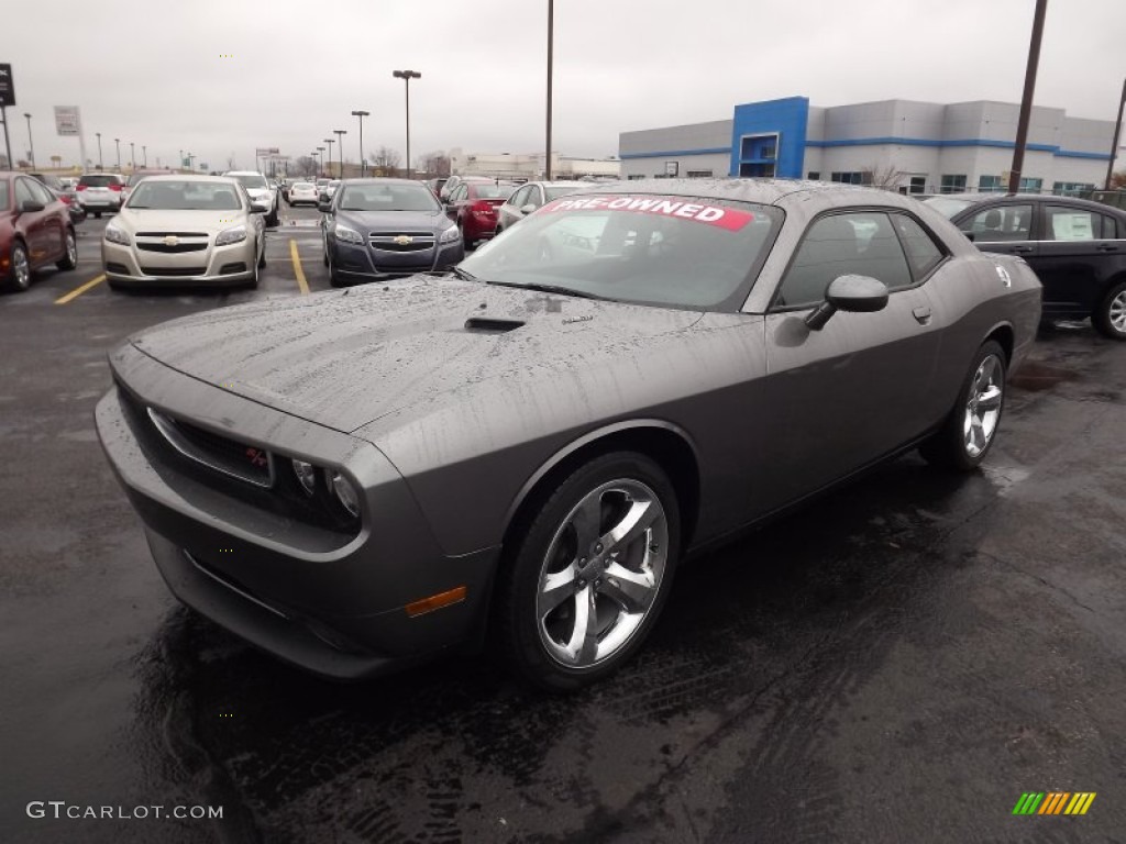 2011 Challenger R/T - Tungsten Metallic / Dark Slate Gray photo #1