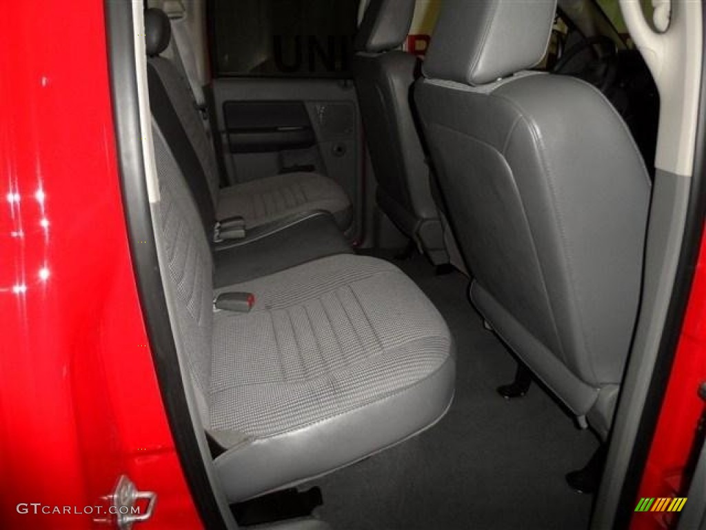 2008 Ram 1500 ST Quad Cab - Flame Red / Medium Slate Gray photo #19