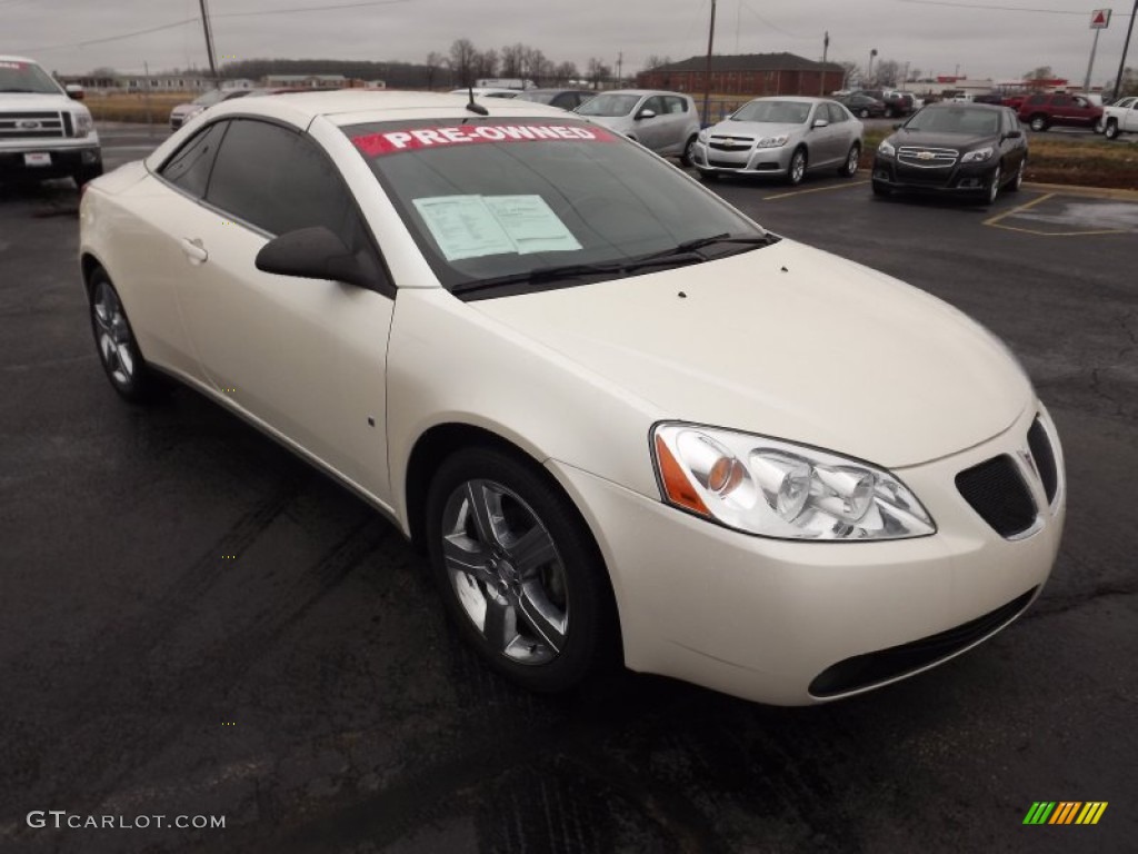 White Diamond Tri Coat 2009 Pontiac G6 GT Convertible Exterior Photo #75348868