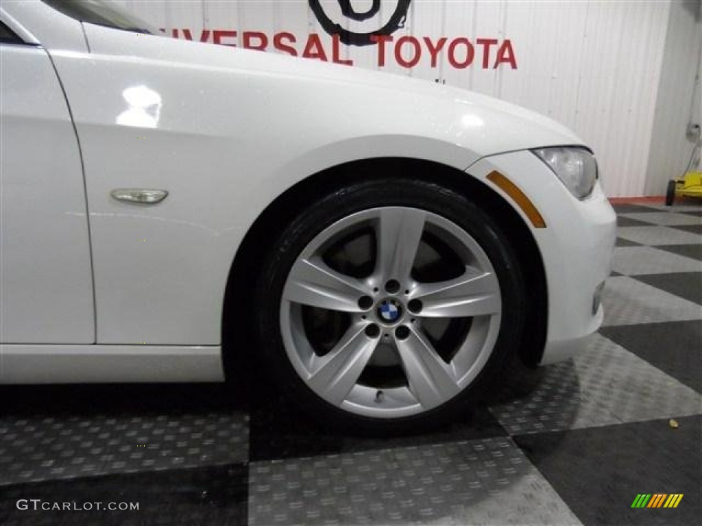 2008 3 Series 335i Coupe - Alpine White / Cream Beige photo #8