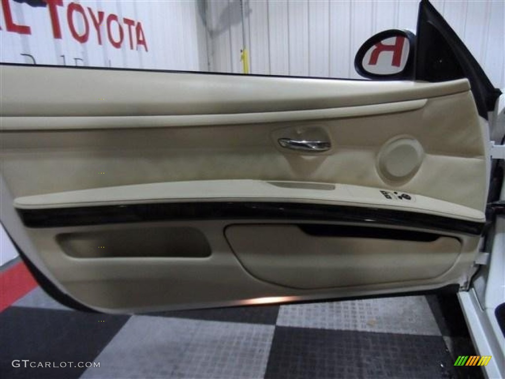 2008 3 Series 335i Coupe - Alpine White / Cream Beige photo #9