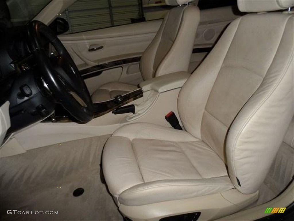 2008 3 Series 335i Coupe - Alpine White / Cream Beige photo #11