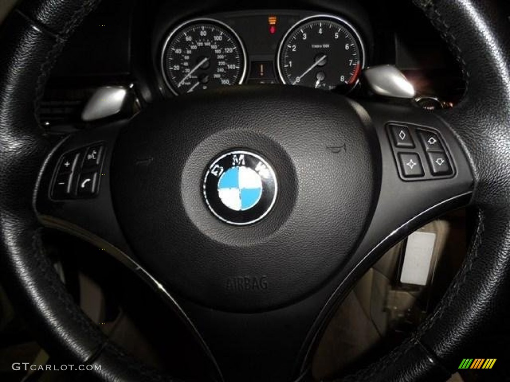 2008 3 Series 335i Coupe - Alpine White / Cream Beige photo #15
