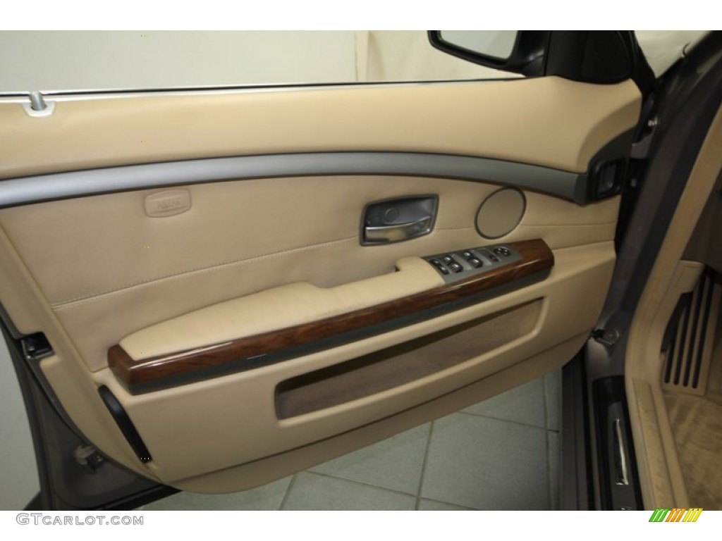 2006 7 Series 750Li Sedan - Kalahari Beige Metallic / Dark Beige/Beige III photo #15