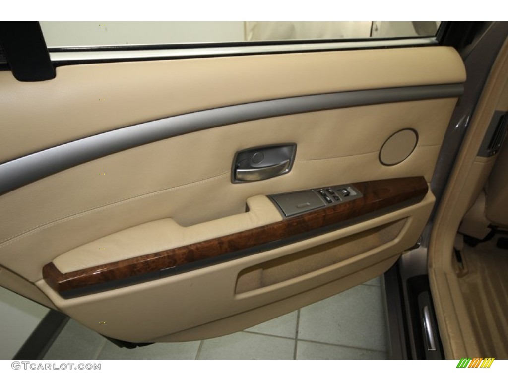 2006 7 Series 750Li Sedan - Kalahari Beige Metallic / Dark Beige/Beige III photo #30