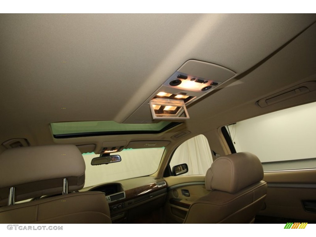 2006 7 Series 750Li Sedan - Kalahari Beige Metallic / Dark Beige/Beige III photo #36