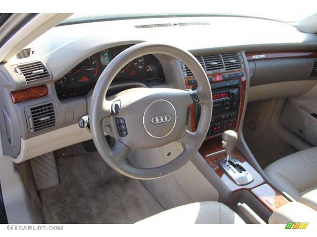 2003 Audi A8 L 4.2 quattro Ecru Dashboard Photo #75350818