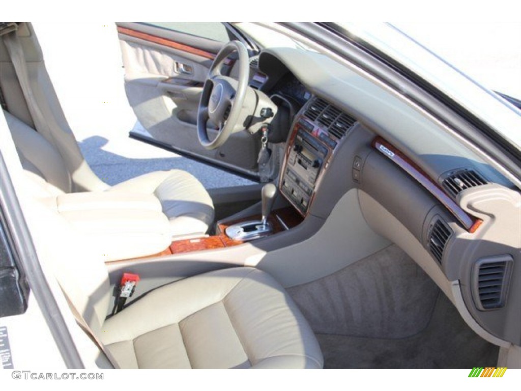 Ecru Interior 2003 Audi A8 L 4.2 quattro Photo #75350855