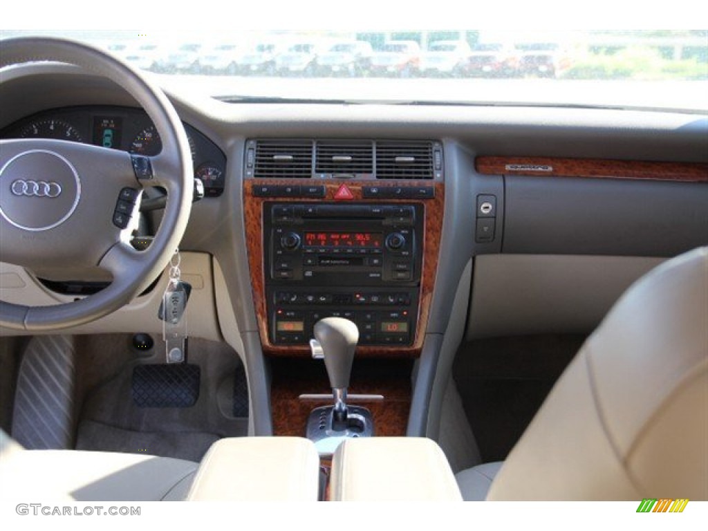 2003 Audi A8 L 4.2 quattro Ecru Dashboard Photo #75350863